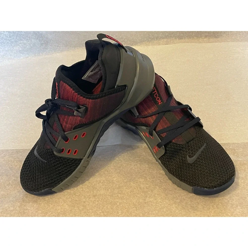 Nike Free Metcon 2 New England Patriots Black Red Shoes Men's‎ Size 7 CQ8058-001